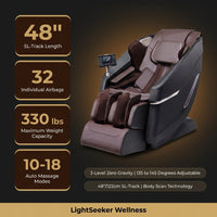 Full Body Massage Chair Zero Gravity 3D Shiatsu Recliner Sl-Track Heat, AI Voice — Results & Stats